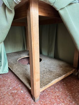 Mesa Rectangular con opción a brasero