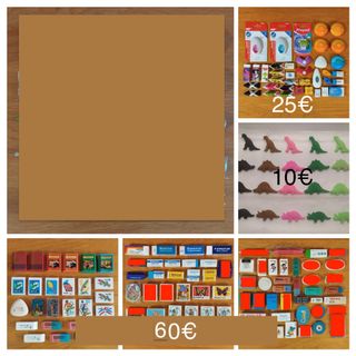 Lotes de gomas de borrar vintage