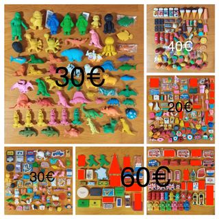 Lotes de gomas de borrar vintage