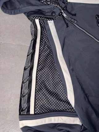 Sudadera Asics con cremallera gris S