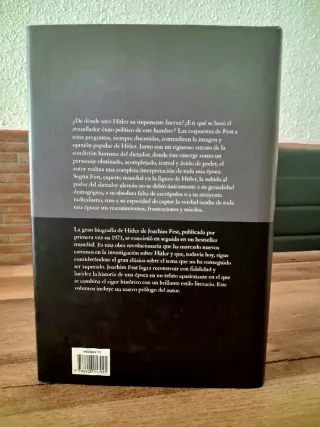HITLER. UNA BIOGRAFÍA. JOACHIM FEST
