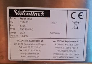 Freidora valentie TF55