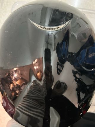 Casco Moto Scooter Talla XS Negro