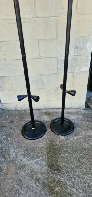 Perchero Negro Metálico