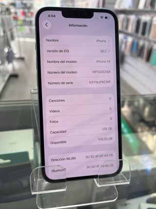 iPhone 14 128GB Azul