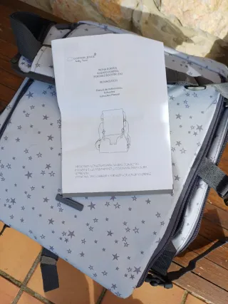 Trona portátil para bebé