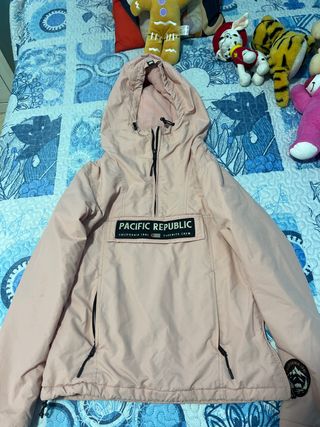 Sudadera Pacific Republic Rosa con Capucha