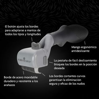 Kit FURminator 3 en 1 para mascotas en sus cajas