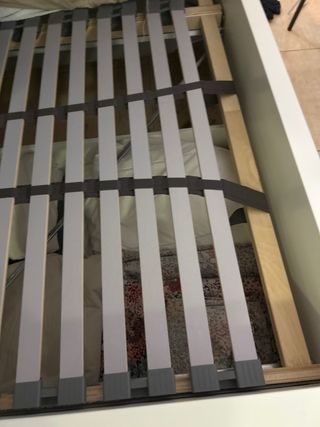 Cama Ikea Malm 180x200 + 4 cajones + somier lönset