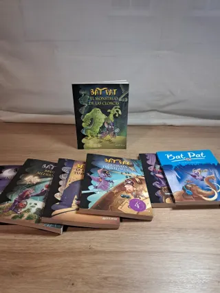 Libros, colección Bat- Pat, del 1 al 7