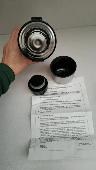 Botella Termo Acero Inoxidable 750ml