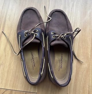Sapatos de vela Rockport castanhos
