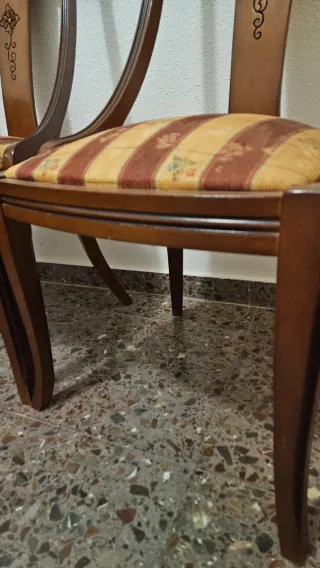 Juego de 6 sillas de comedor