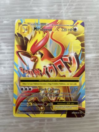Carta Pokémon Mega Pidgeot EX