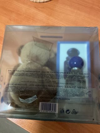 Estuche Perfume Don Algodon Oso Peluche