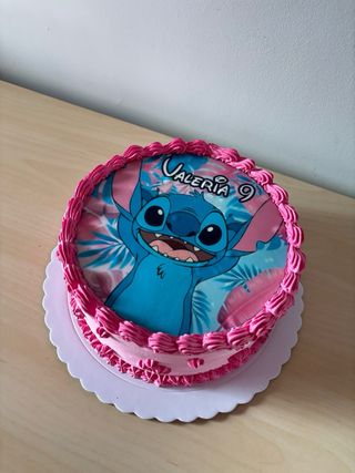 Tarta personalizada con oblea