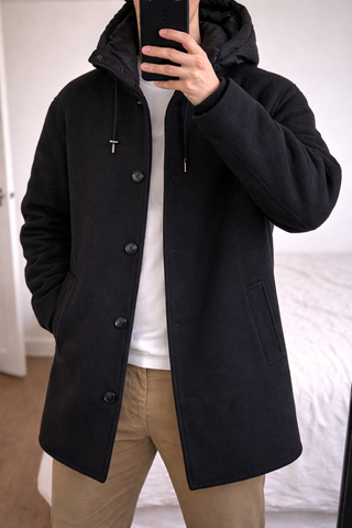 Abrigo largo midi Kiabi