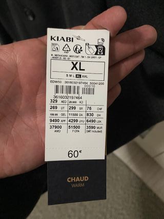 Abrigo largo midi Kiabi