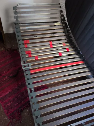 Cama articulada eléctrica con colchón