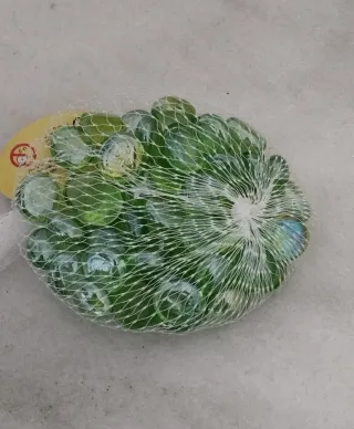 Piedras de vidrio decorativas 200gr