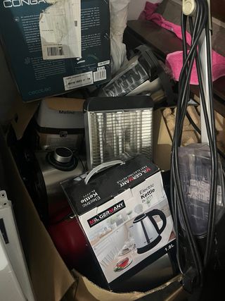 Lote electrodomésticos para reparar algunos nuevos