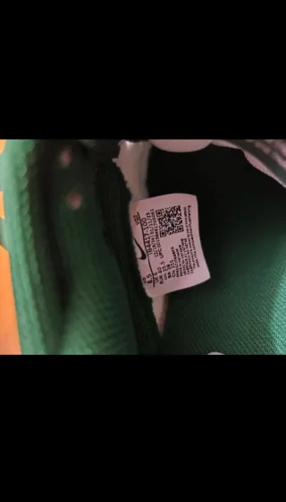 Zapatillas Nike Dunk Low Verdes y Blancas