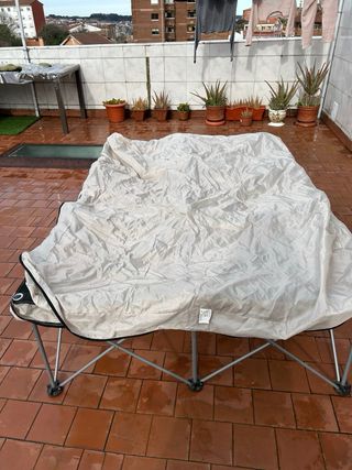 Cama plegable, tipo camping