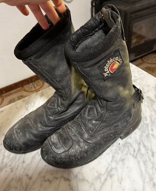 Botas de Moto Cuero Talla 42