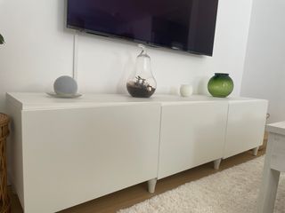 Mueble TV blanco