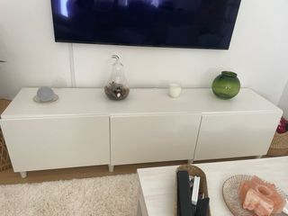 Mueble TV blanco