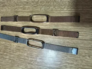 Cadena Mi Band 5 Marrón/Dorado