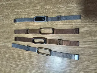 Cadena Mi Band 5 Marrón/Dorado