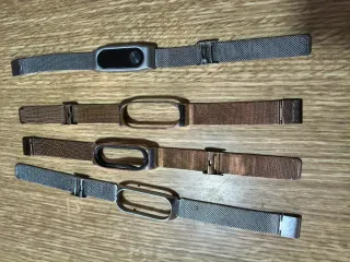 Cadena Mi Band 5 Marrón/Dorado