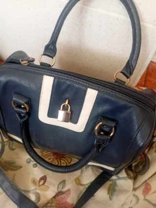 Bolso Atmosphere azul y blanco