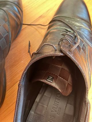 Louis Vuitton Mocasines Oxford Marrones Talla 45