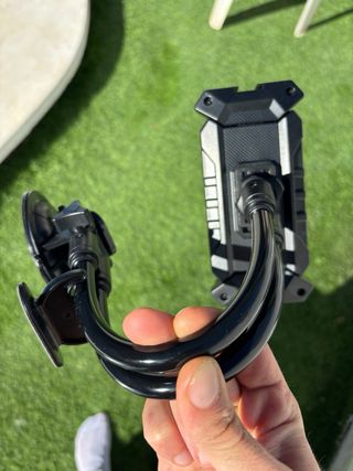 Soporte móvil coche brazo flexible ventosa