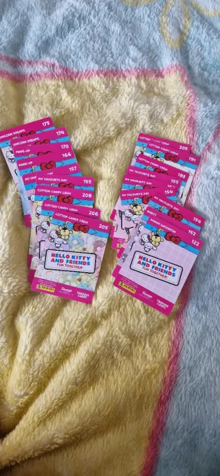 Colección Tarjetas Hello Kitty y Amigos 6cartas1€