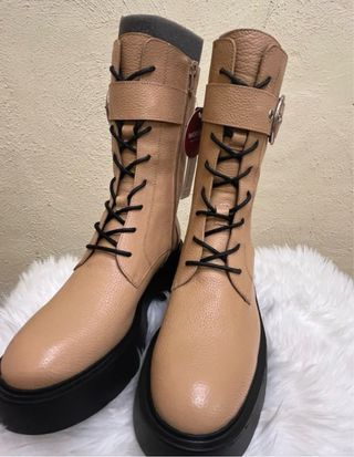 Botas de piel Wonders Talla 39