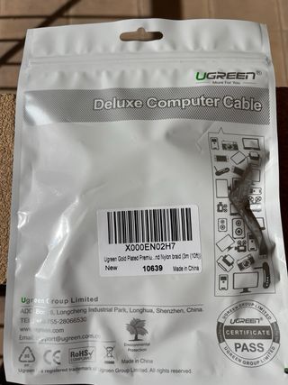 Lote 17 Cables Jack UGREEN 6.35mm. 3metros.