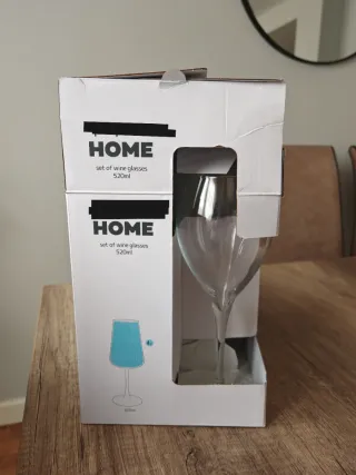 Copas de vino de cristal