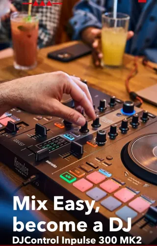 Controladora DJ Hercules 300 Mk2