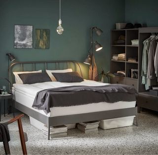 Estructura Cama Ikea Korpadal Gris Oscuro