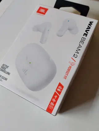 Auriculares JBL Wave Beam 2 Blancos