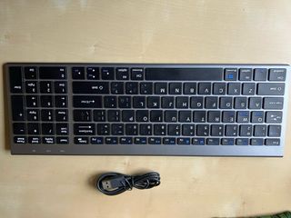 Combo Teclado y Ratón Inalámbricos Gris