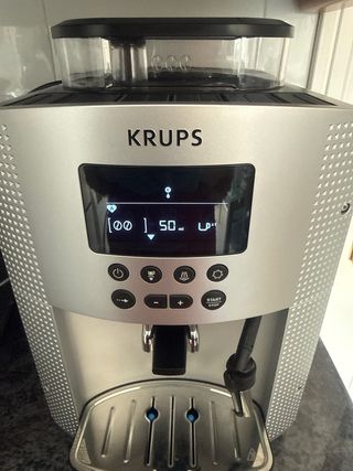 Cafetera Krups con garantía de dos años