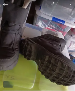 Ropa de esquí infantil negra