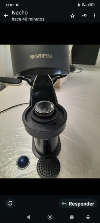 Cafetera Nespresso Vertuo Krups