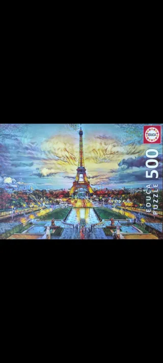 Puzzle Educa 500 piezas Torre Eiffel