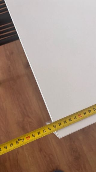 Mesa blanca escritorio resistente