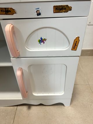 Cocina de juguete con accesorios